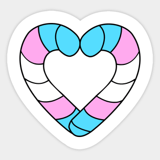 Candy Cane Pride Sticker